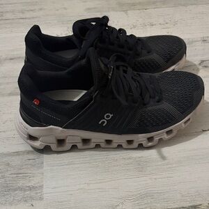 On Running Black and Gray Sneakers Size 5.5